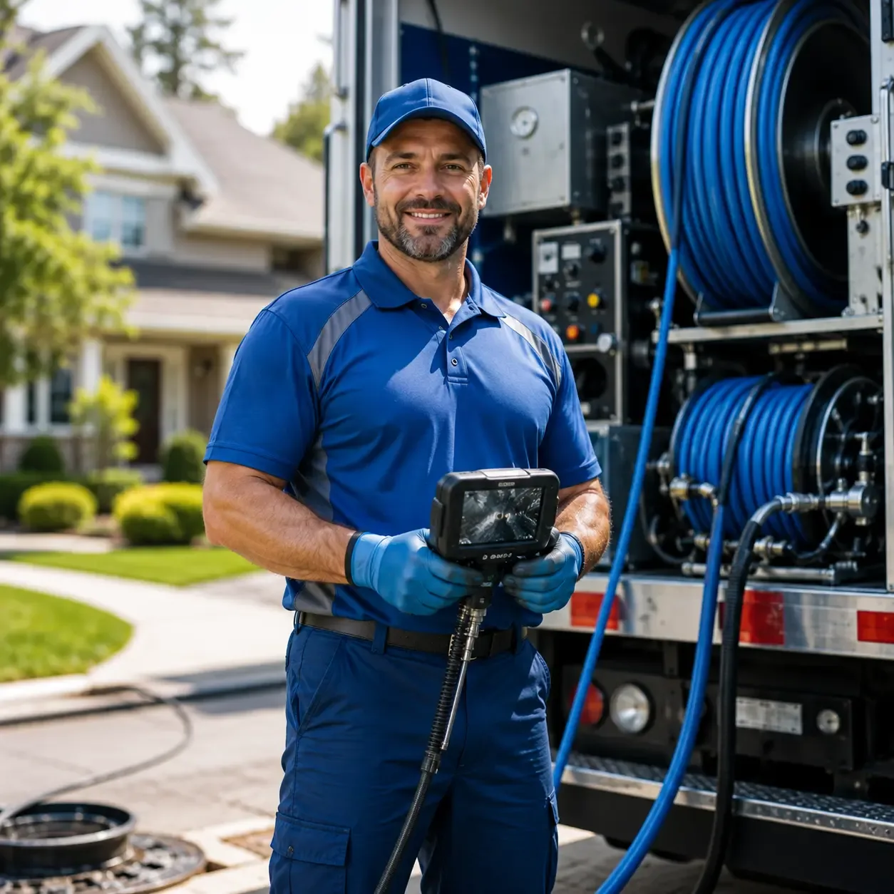 Local outdoor drain cleaning specialists in Effort, PA